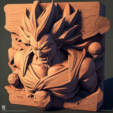 3D модель Игра Dragon Ball Z Какарот (STL)